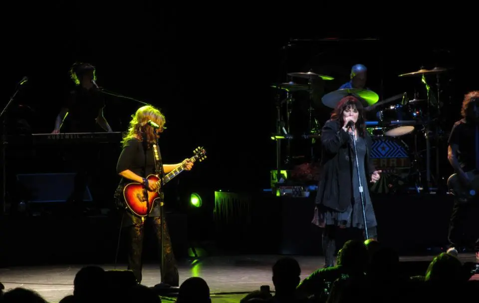 ハートの演奏中の画像