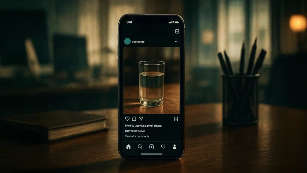 iPhone表示されるinstagramの画像